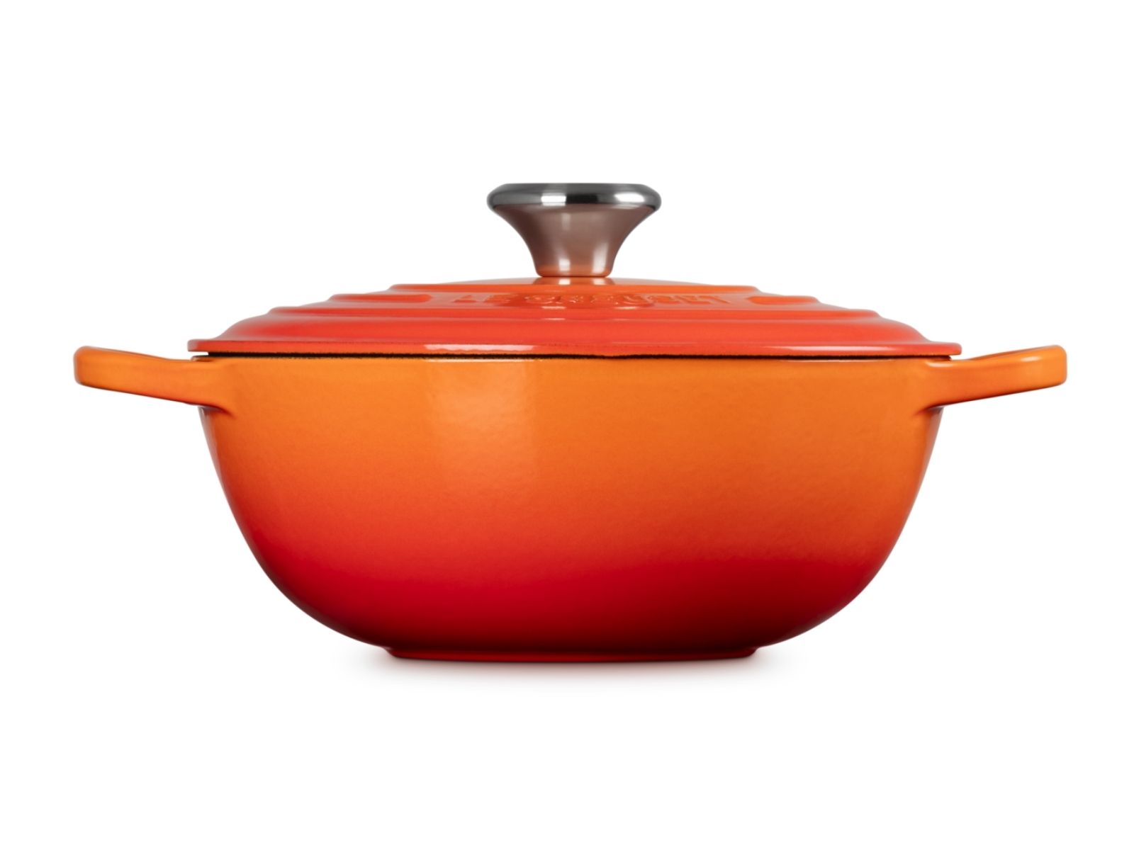 Le Creuset Bräter La Marmite Signature rund ofenrot 24cm - Produktbild 2