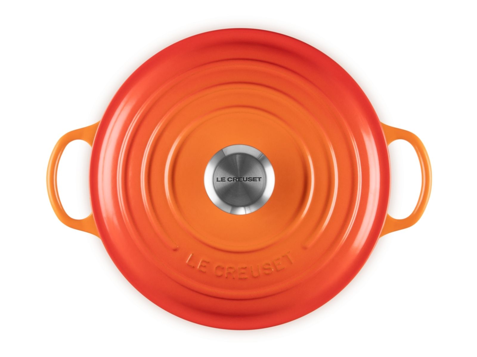 Le Creuset Bräter La Marmite Signature rund ofenrot 24cm - Produktbild 3