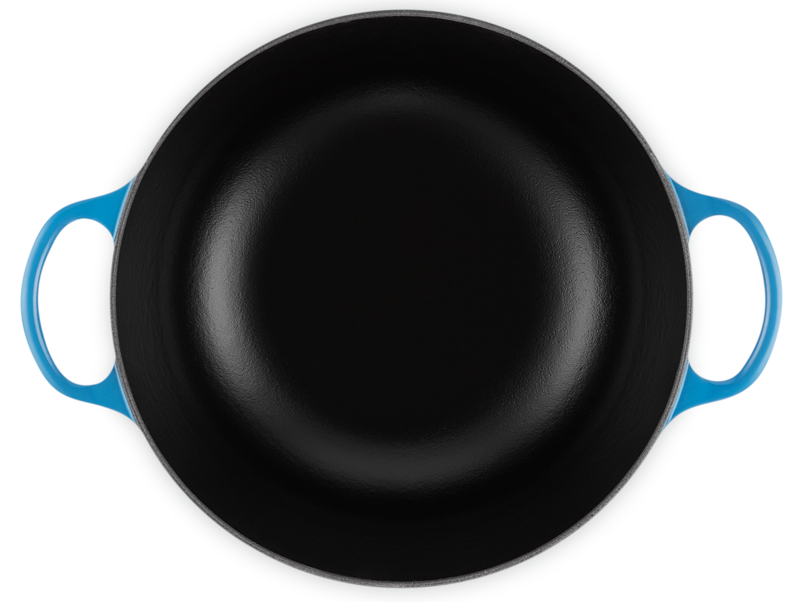 Le Creuset Bräter La Marmite Signature rund azure 27,5cm Freisteller 5