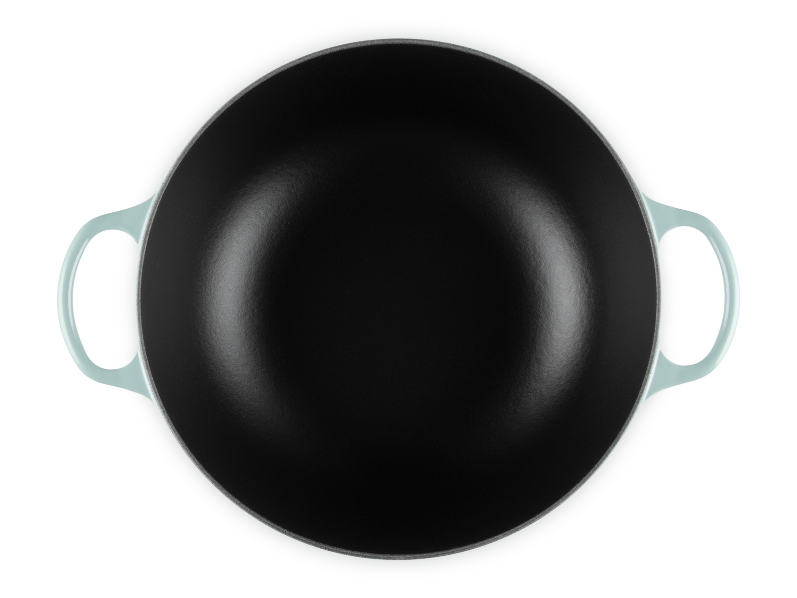 Le Creuset Bräter La Marmite Signature rund sea salt 28cm Freisteller 4