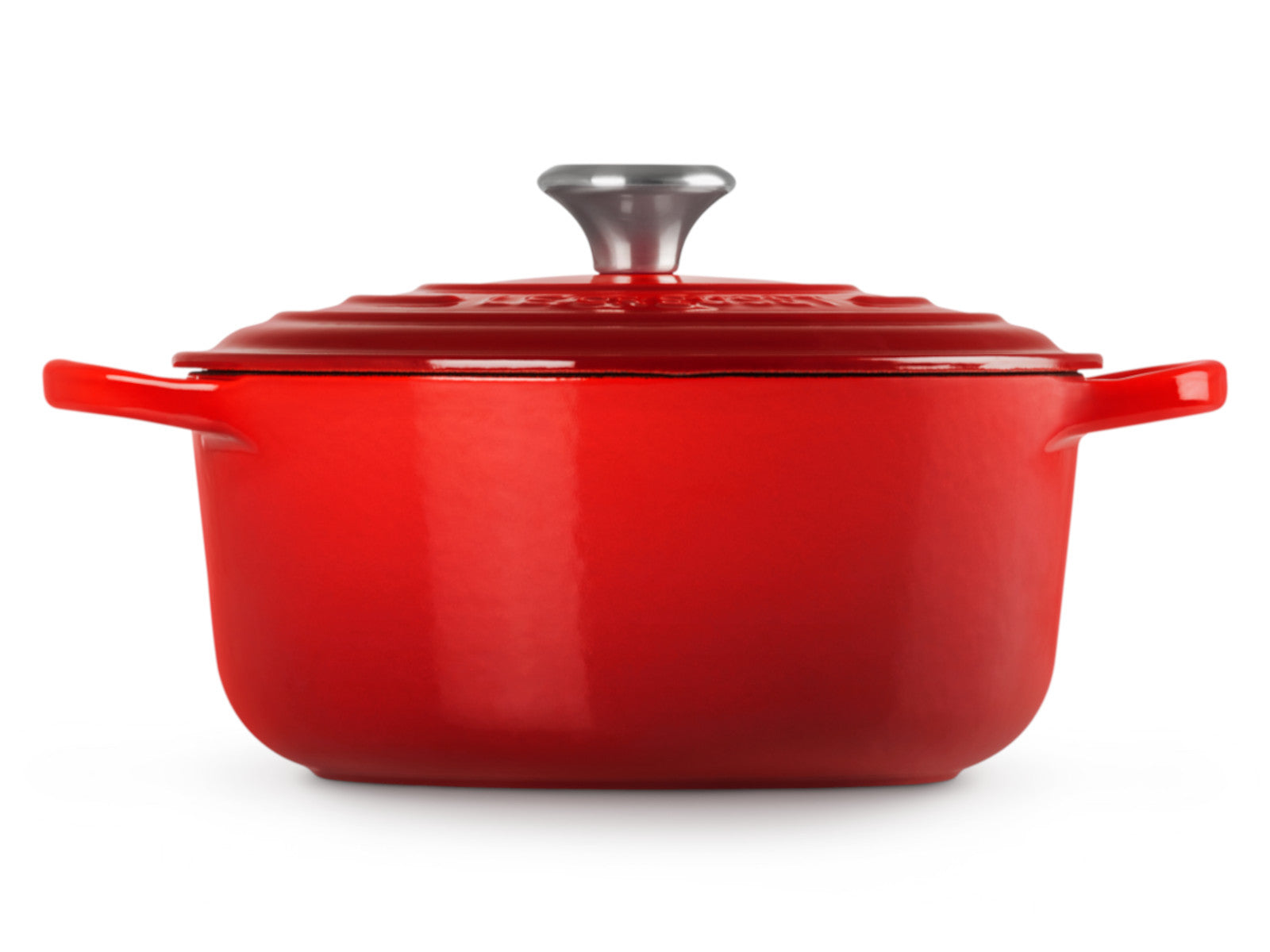 Le Creuset Bräter Signature rund kirschrot 22cm Freisteller 2