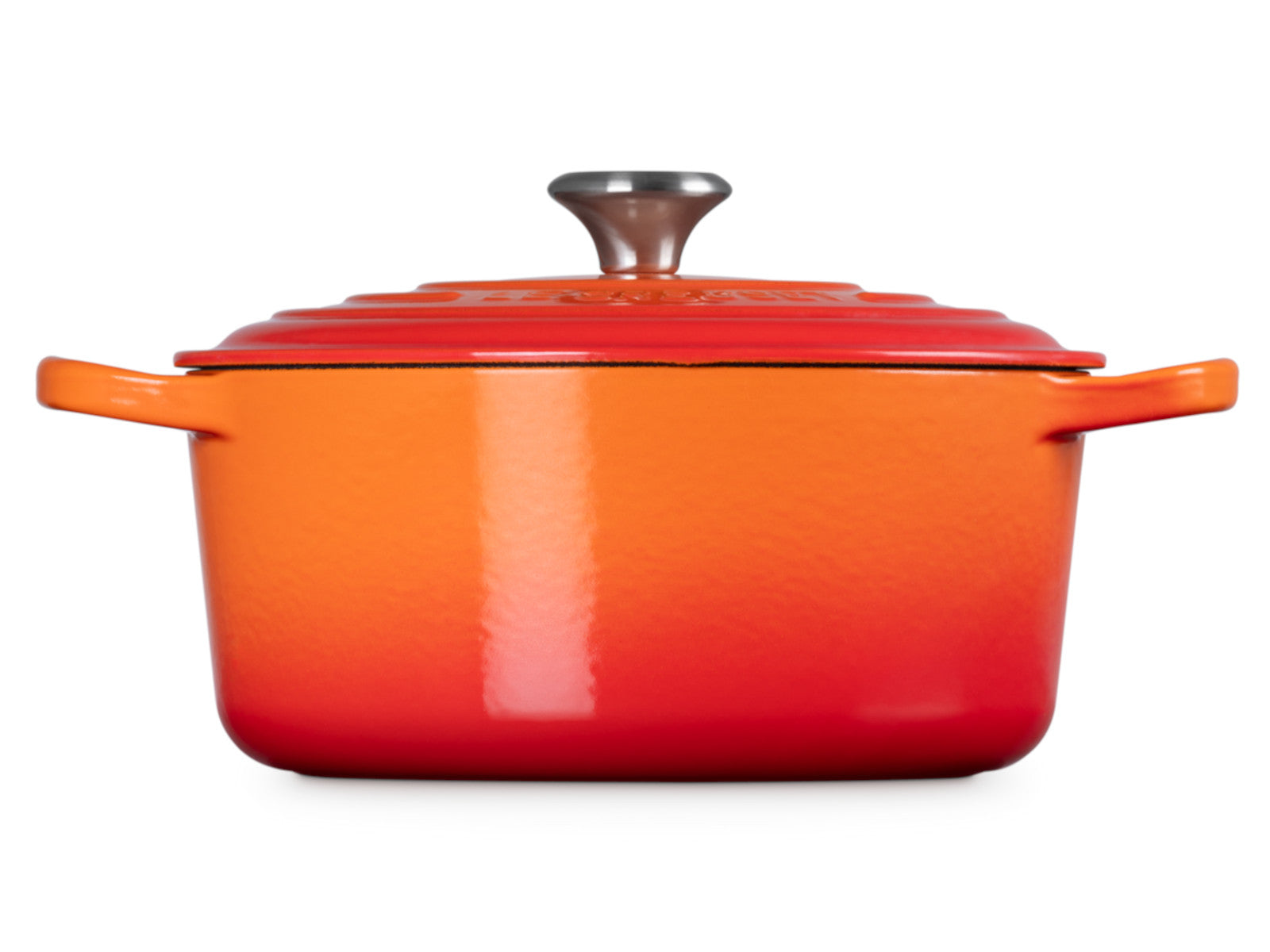 Le Creuset Bräter Signature rund ofenrot 22cm Freisteller 2