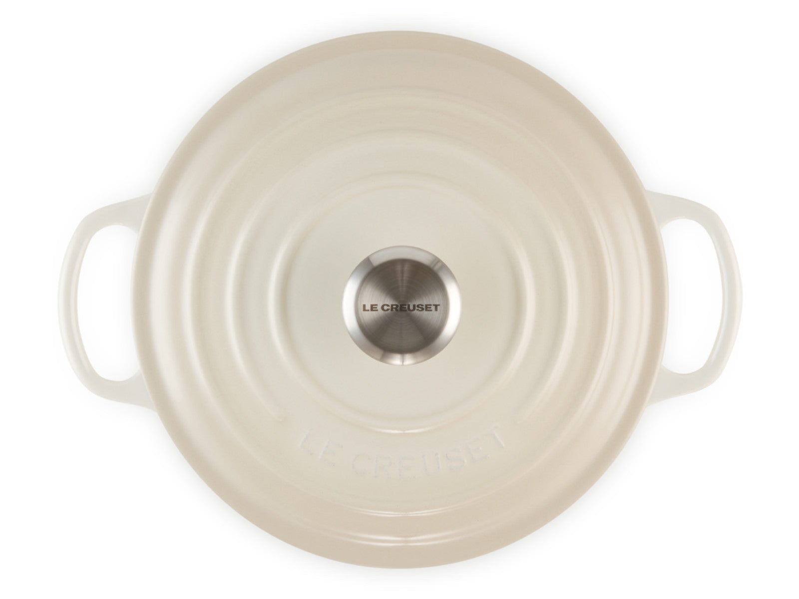 Le Creuset Bräter Signature rund meringue 22cm Freisteller 5