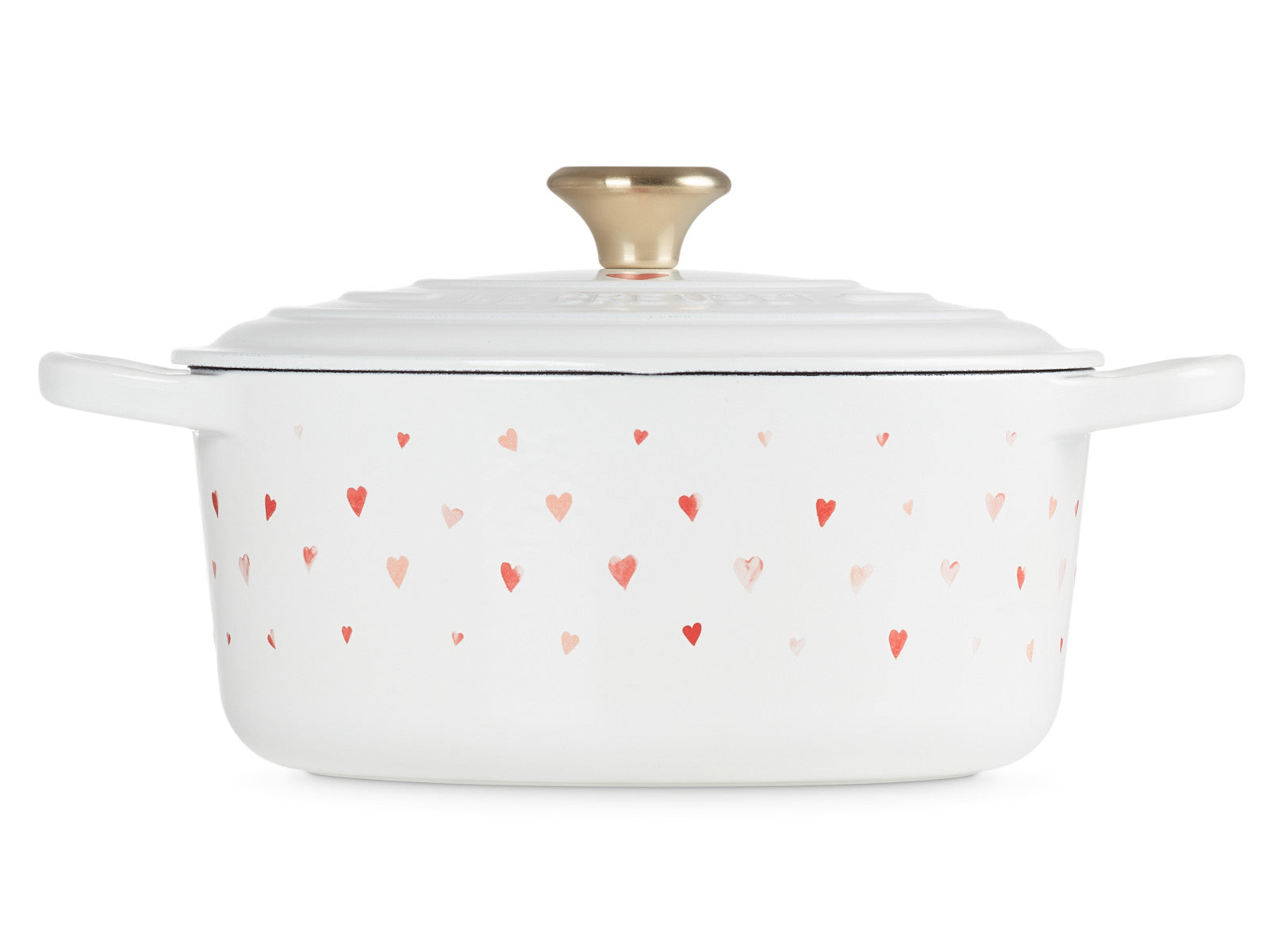 Le Creuset Bräter Signature rund hearts 22cm Freisteller 3