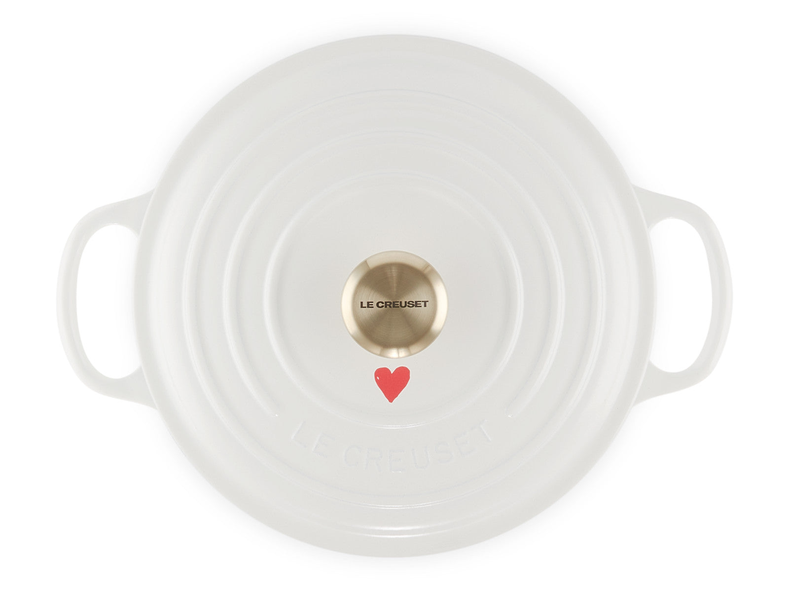 Le Creuset Bräter Signature rund hearts 22cm Freisteller 4