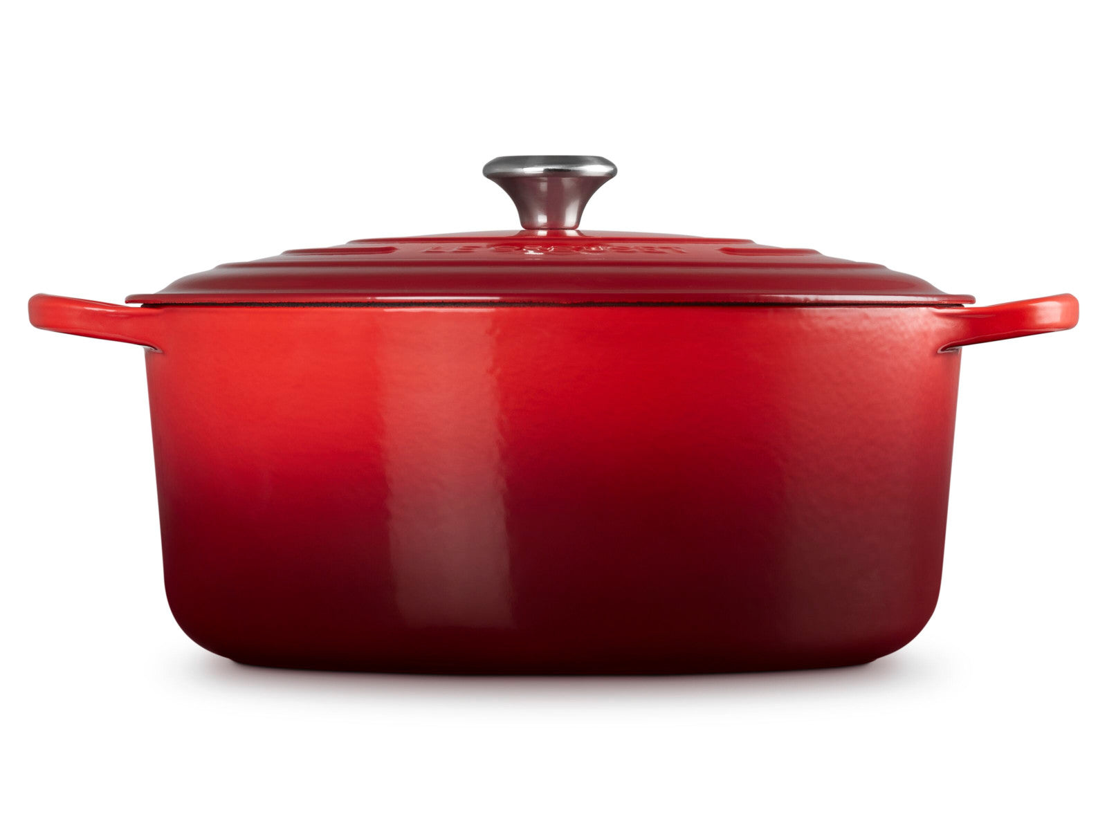 Le Creuset Bräter Signature rund kirschrot 34cm Freisteller 2