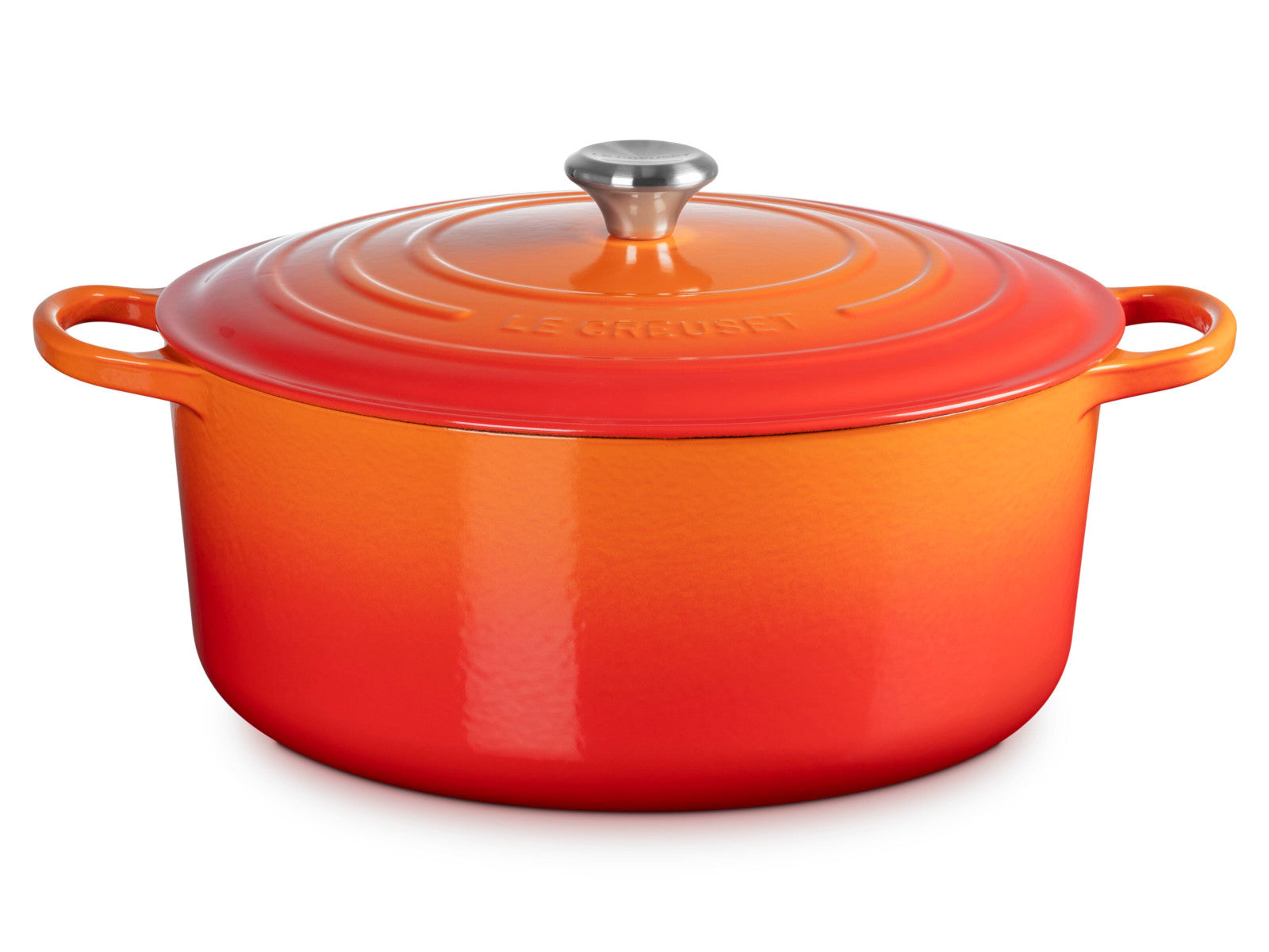 Le Creuset Bräter Signature rund orange 34cm Freisteller 1
