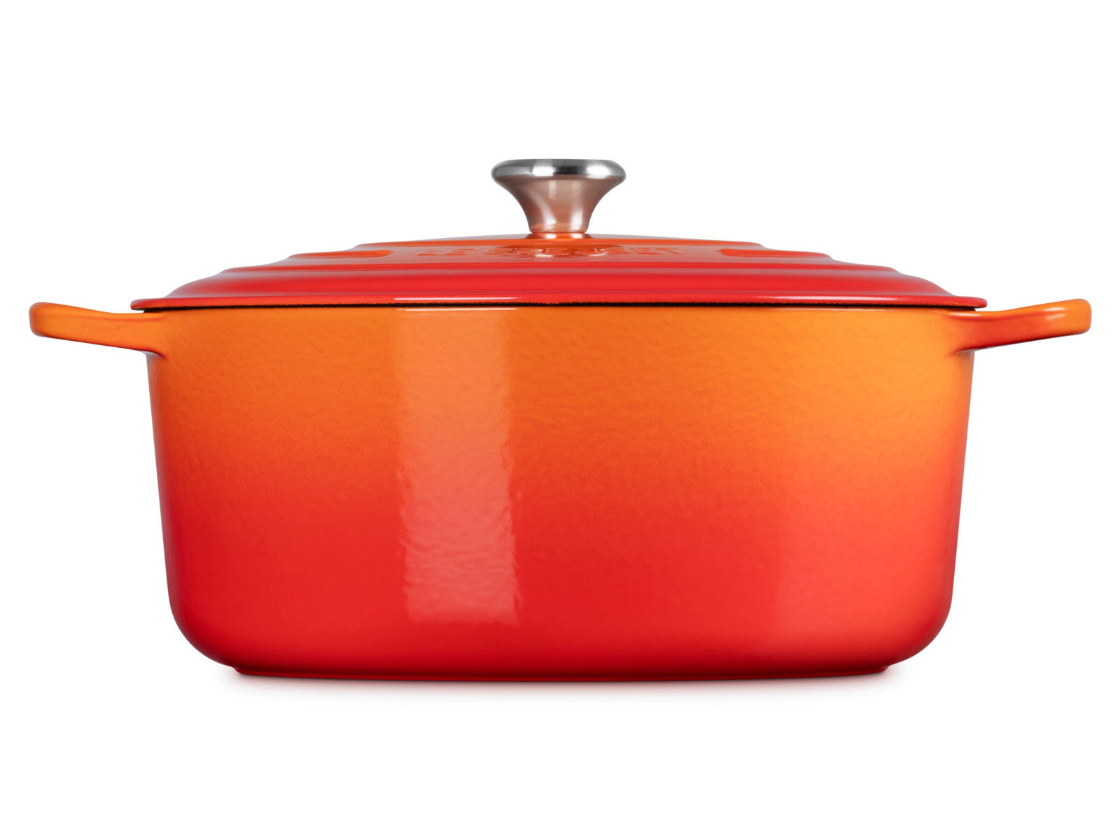 Le Creuset Bräter Signature rund orange 34cm Freisteller 2