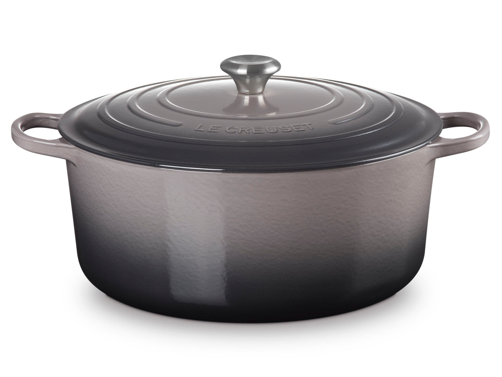 Le Creuset Bräter Signature rund flint 34cm Freisteller 1