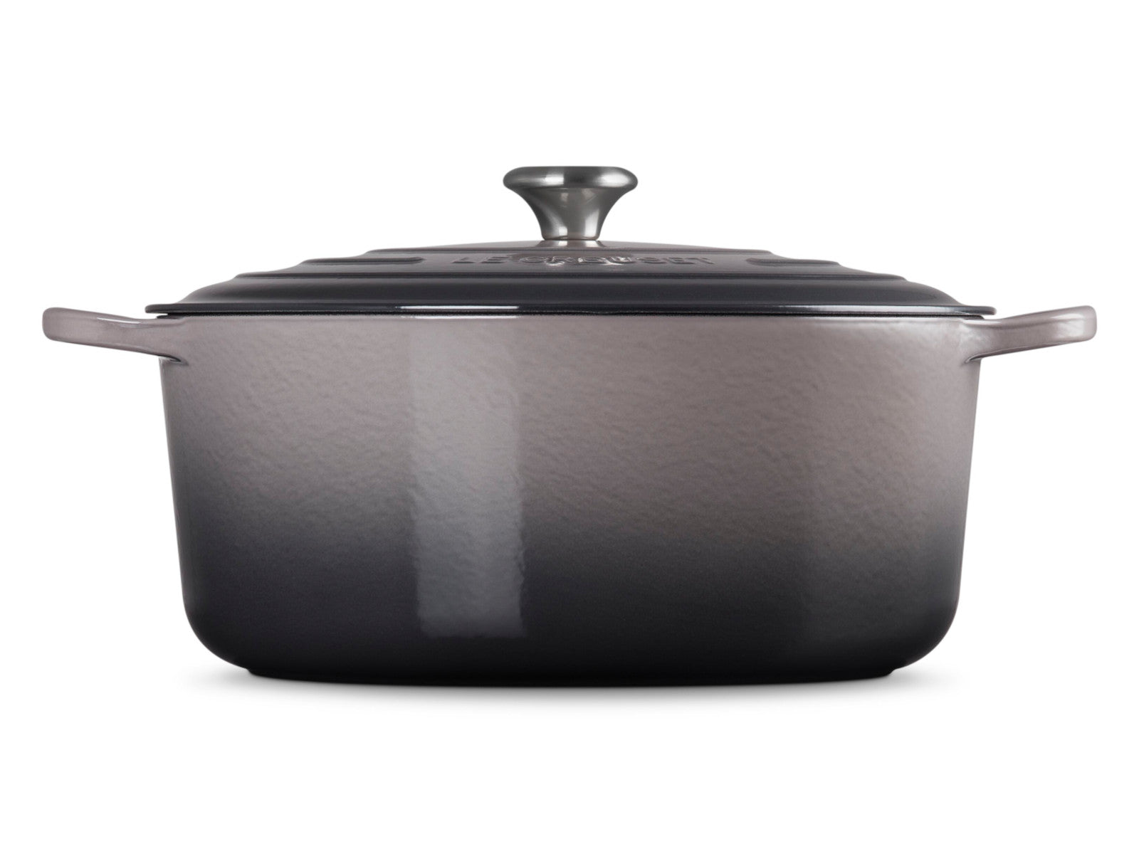 Le Creuset Bräter Signature rund flint 34cm Freisteller 2