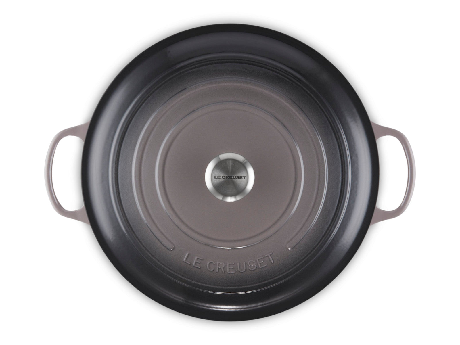 Le Creuset Bräter Signature rund flint 34cm Freisteller 4