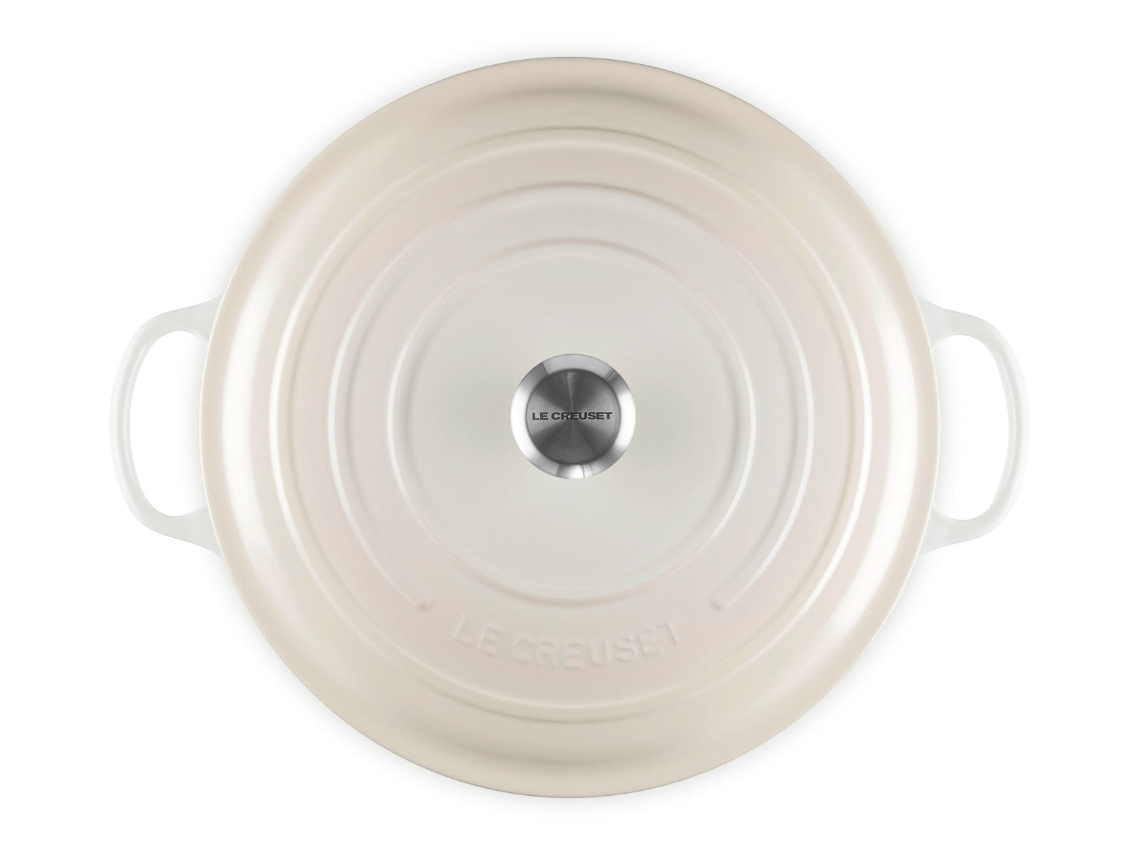 Le Creuset Bräter Signature rund meringue 34cm Freisteller 4