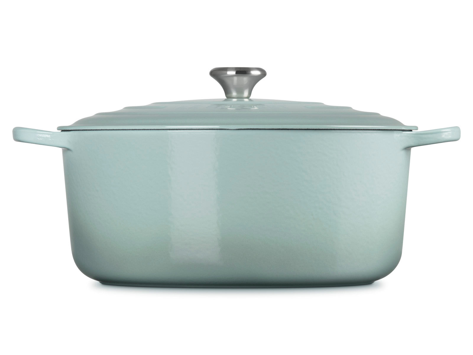Le Creuset Bräter Signature rund sea salt 34cm Freisteller 2