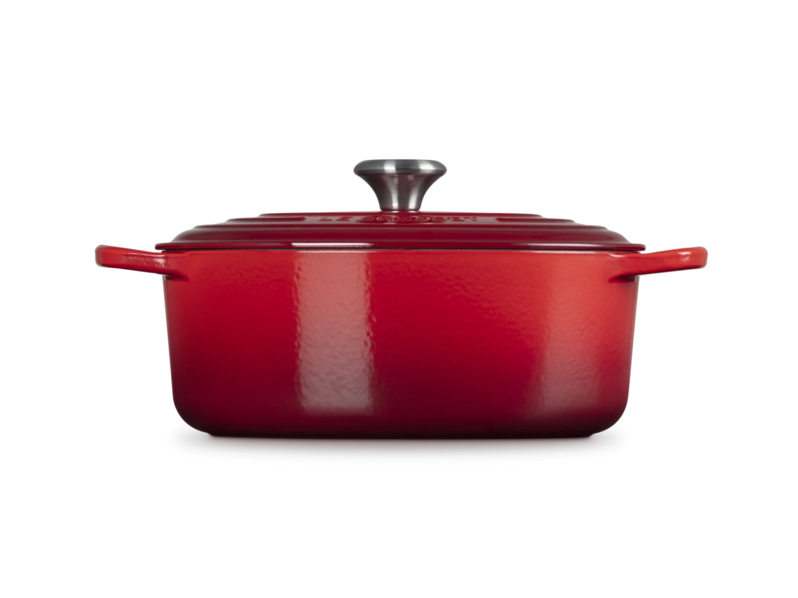 Le Creuset Bräter Signature oval kirschrot 29cm - Produktbild 3