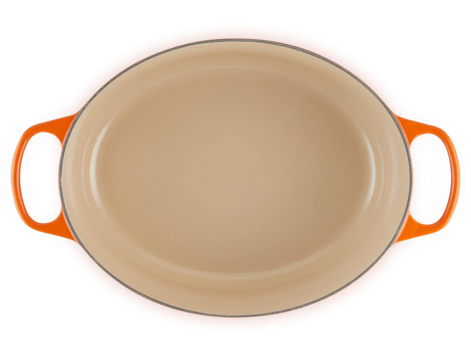 Le Creuset Bräter Signature oval ofenrot 33cm Freisteller 3