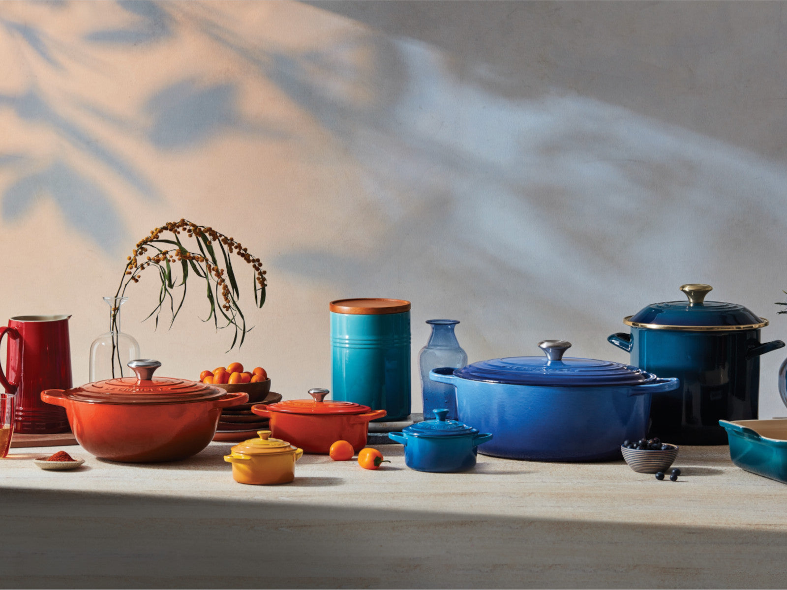 Le Creuset Bräter Signature oval flint 33cm Lifestyle 1