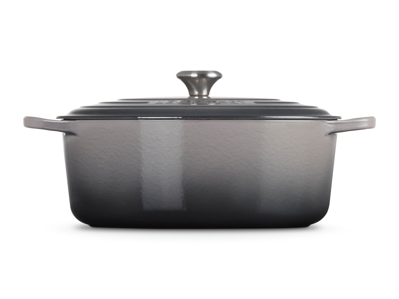 Le Creuset Bräter Signature oval flint 33cm Freisteller 5