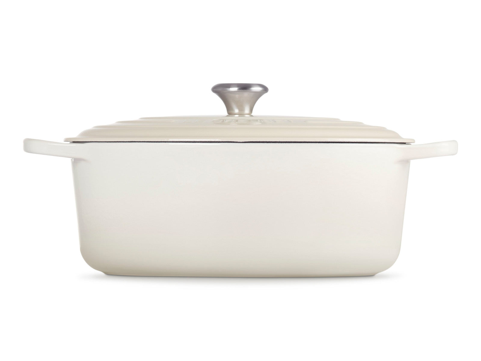 Le Creuset Bräter Signature oval meringue 33cm Freisteller 2
