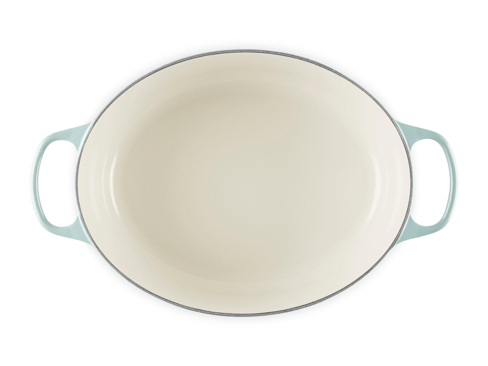 Le Creuset Bräter Signature oval sea salt 33cm Freisteller 5