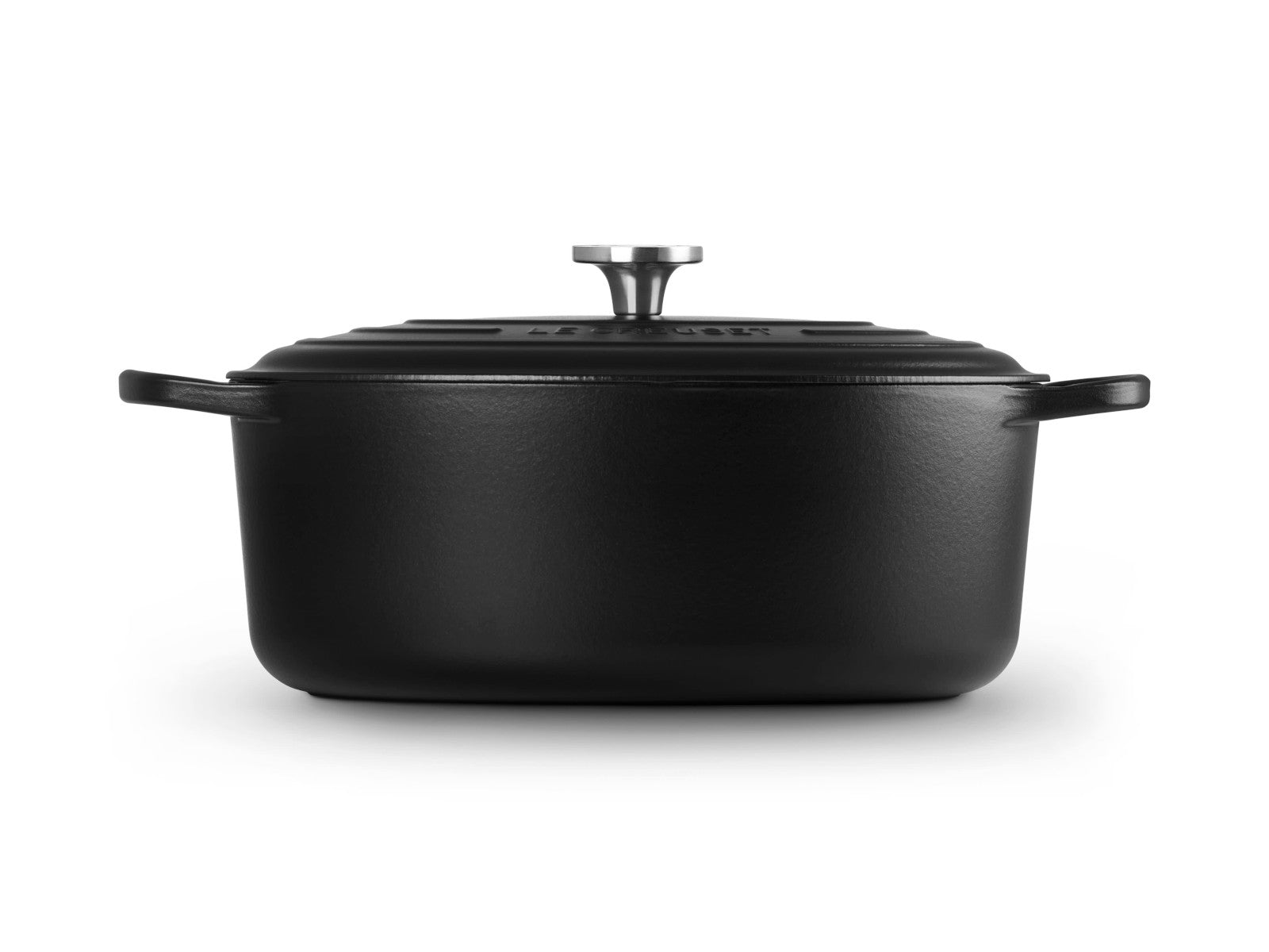 Le Creuset Bräter Signature oval schwarz matt 35cm - Produktbild 3