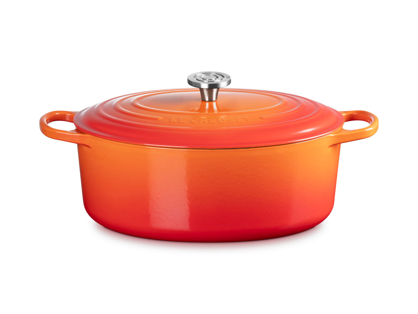 Le Creuset Bräter Signature oval ofenrot 35cm - Produktbild 1