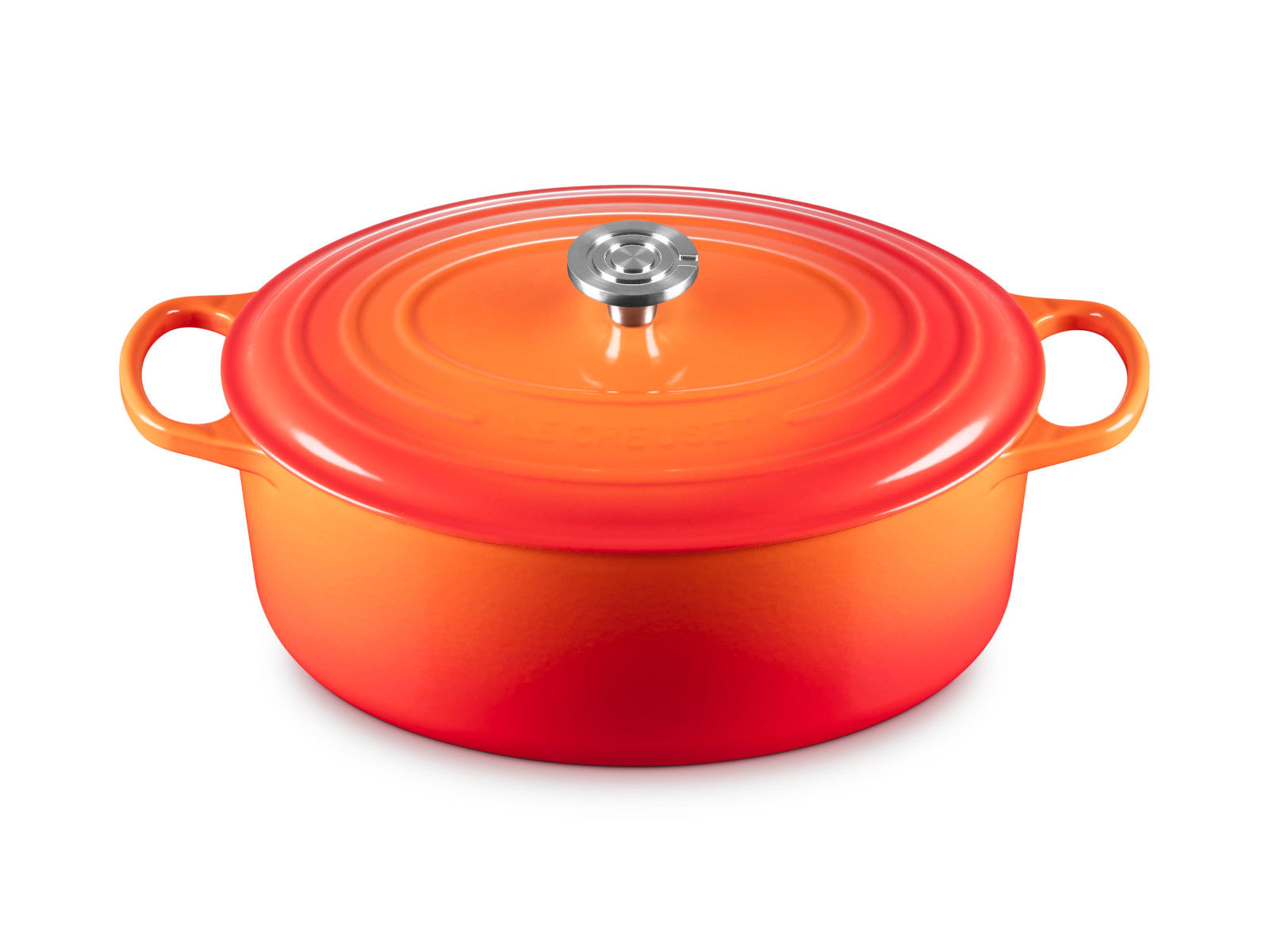 Le Creuset Bräter Signature oval ofenrot 35cm - Produktbild 2