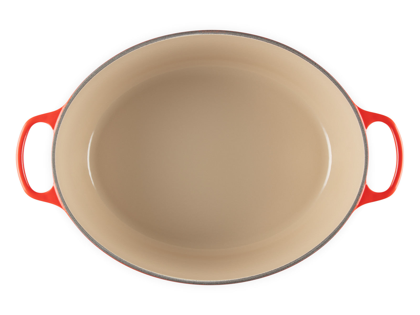 Le Creuset Bräter Signature oval kirschrot 40cm Freisteller 4