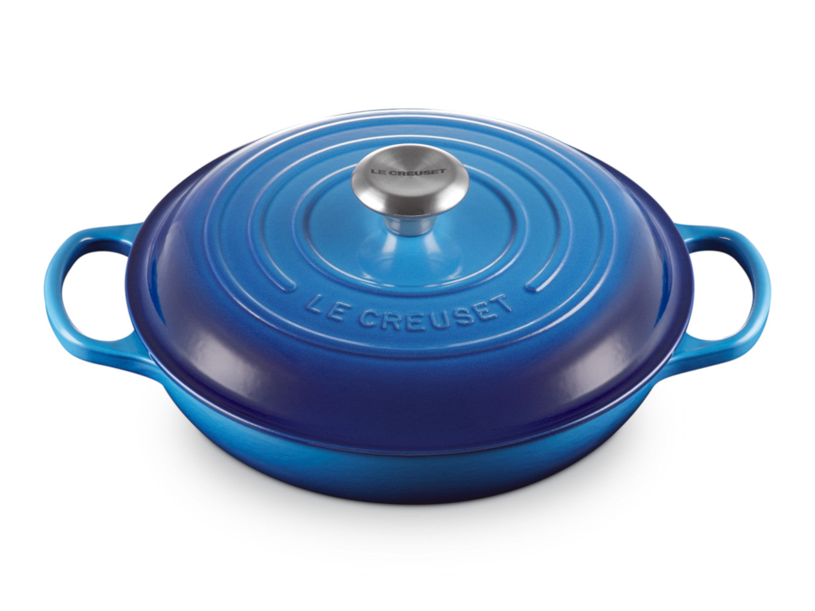 Le Creuset Gourmet-Profitopf Signature azure 26cm Freisteller 2