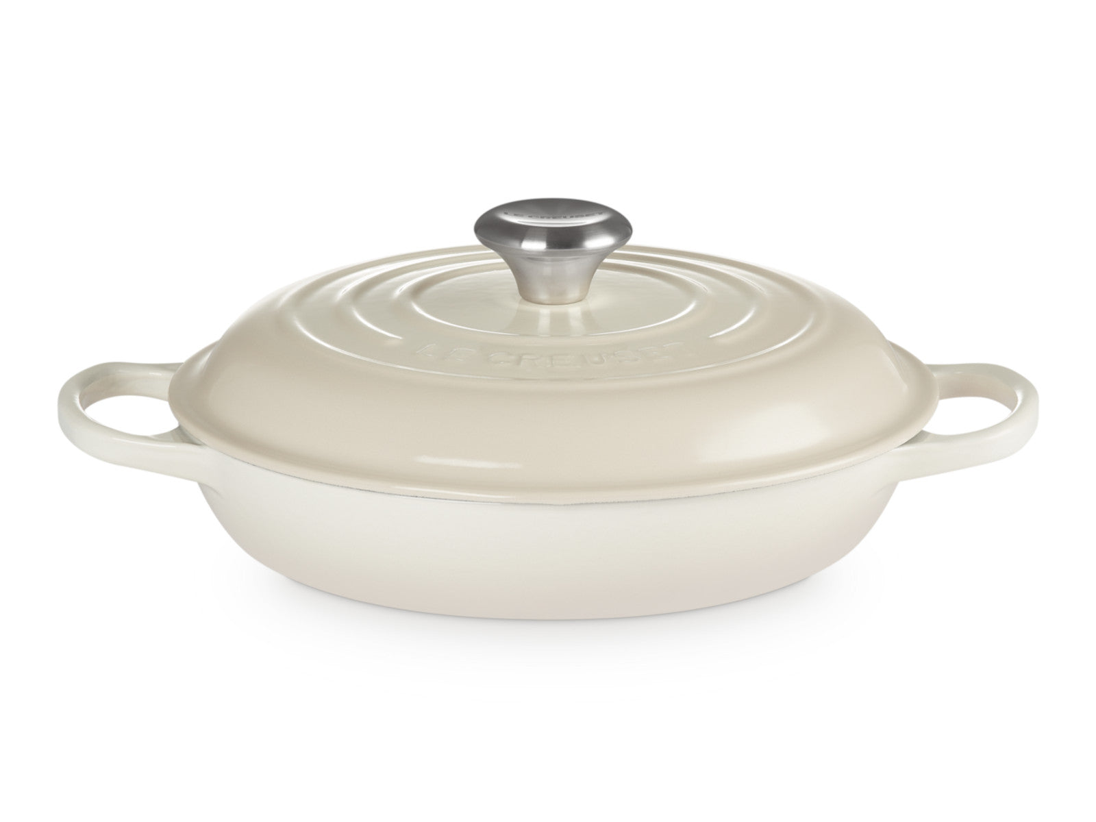 Le Creuset Gourmet-Profitopf Signature meringue 26cm Freisteller 1