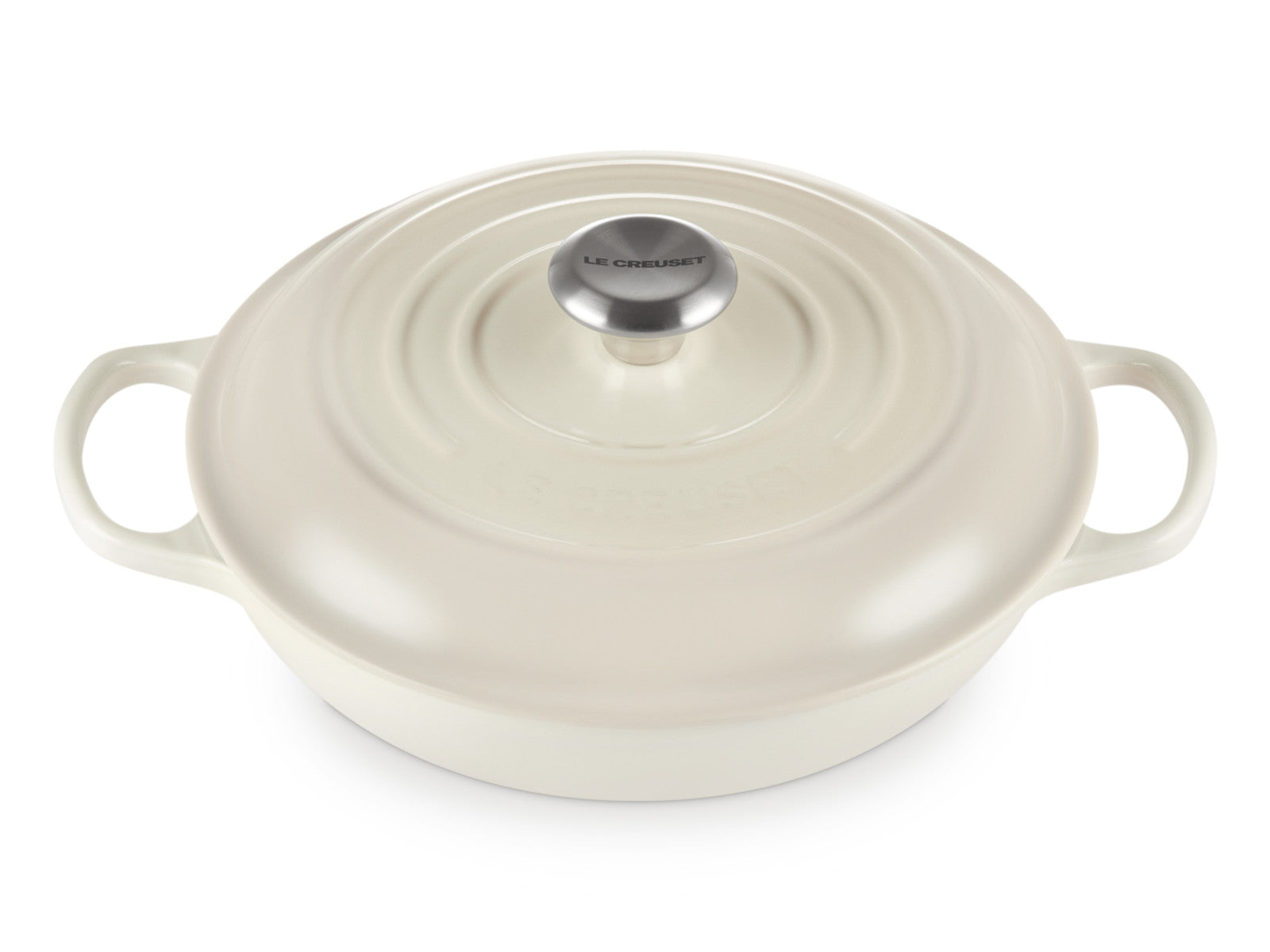 Le Creuset Gourmet-Profitopf Signature meringue 26cm Freisteller 2