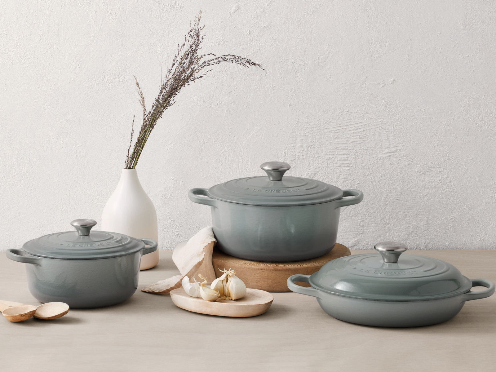 Le Creuset Gourmet-Profitopf Signature azure 26cm Lifestyle 3