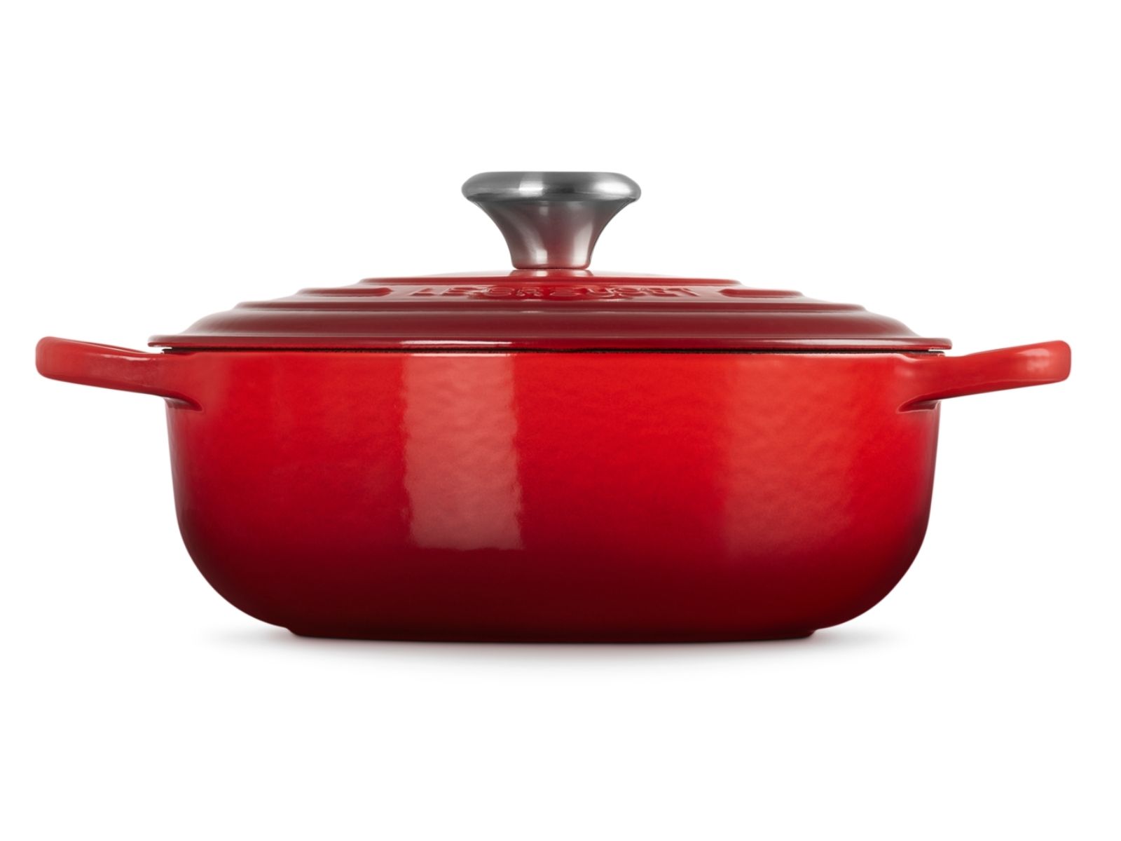 Le Creuset Sauteuse Signature rund kirschrot 24cm - Produktbild 3