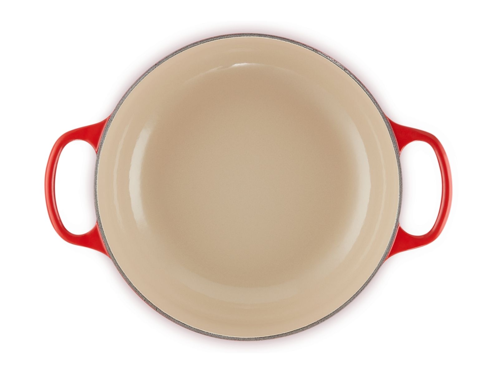 Le Creuset Sauteuse Signature rund kirschrot 24cm - Produktbild 4