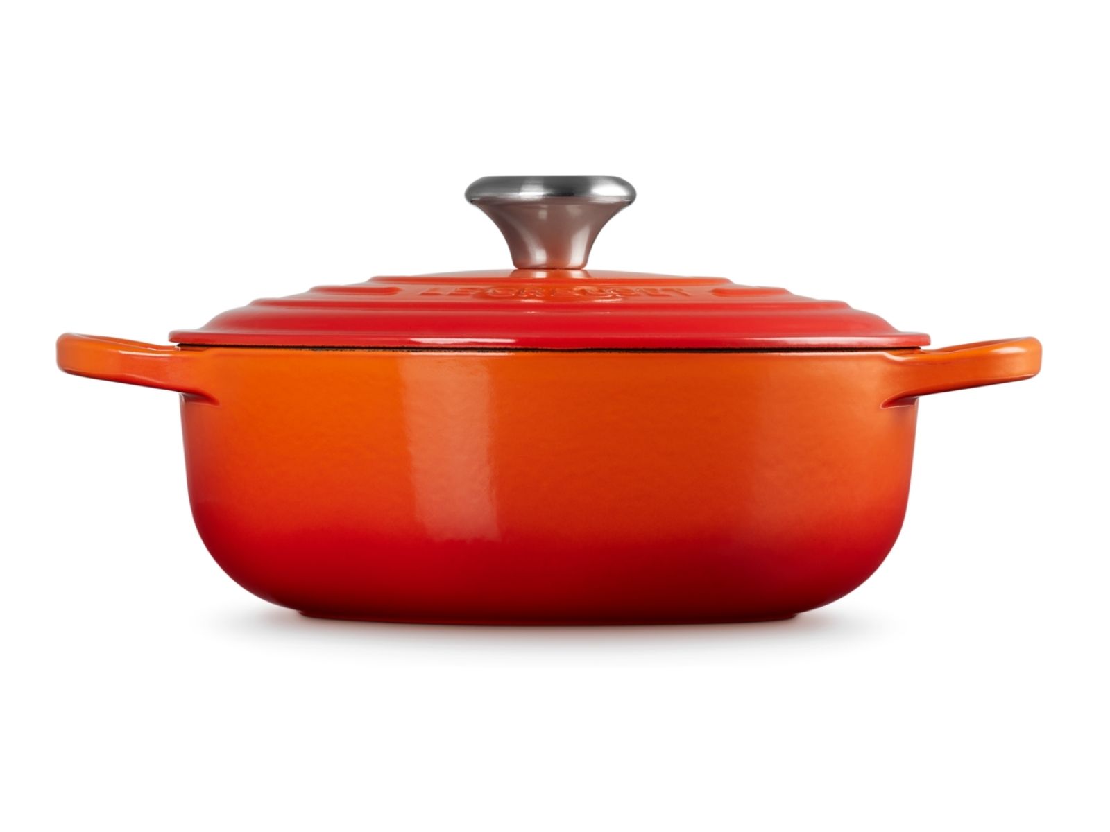 Le Creuset Sauteuse Signature rund ofenrot 24cm - Produktbild 2