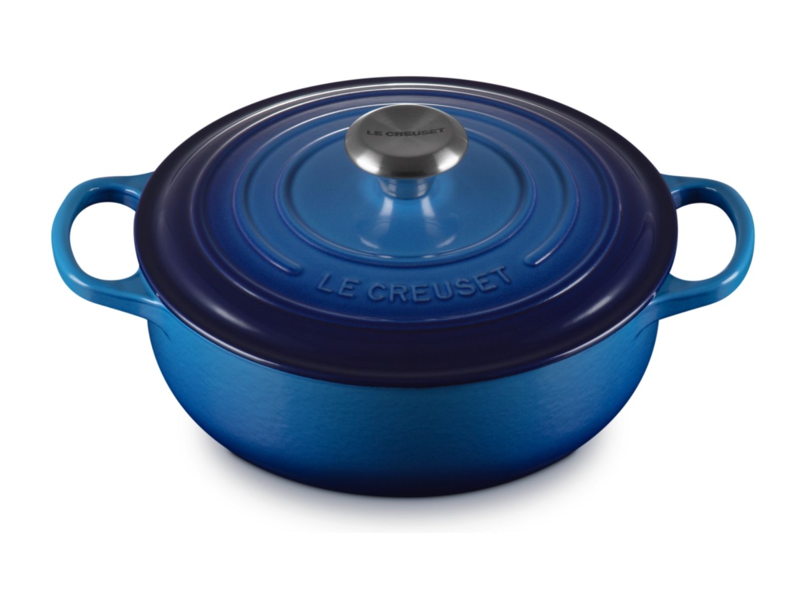 Le Creuset Sauteuse Signature rund azure 24cm - Produktbild 2