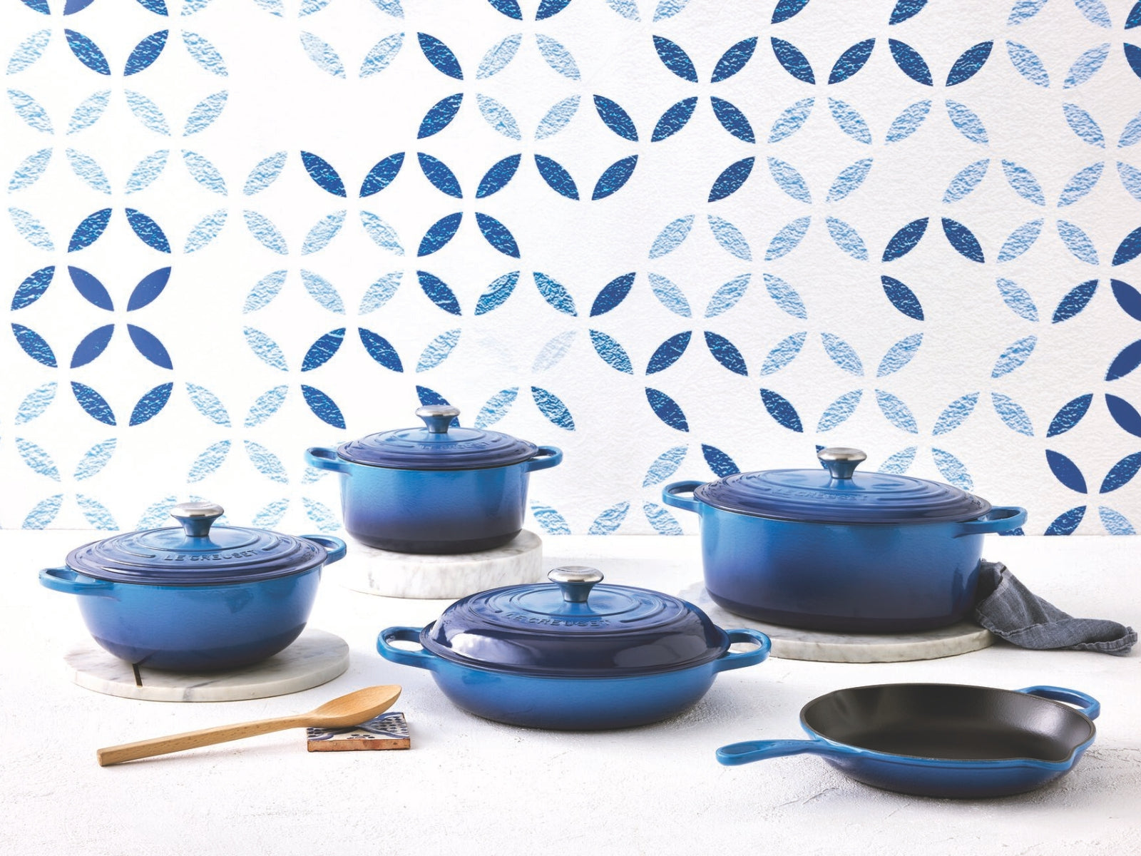 Le Creuset Stew Pot Signature rund azure 22cm - Produktbild 7