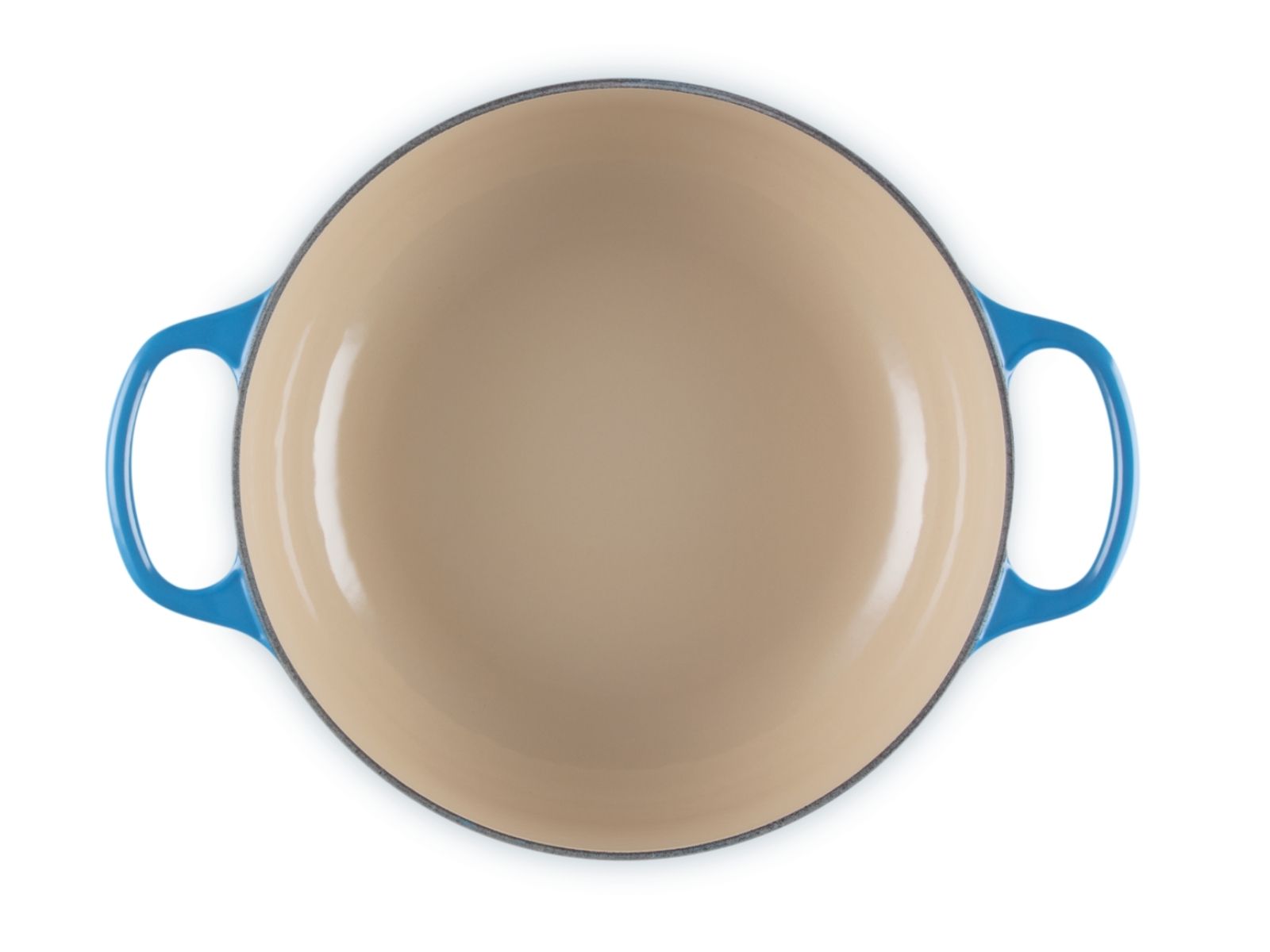 Le Creuset Sauteuse Signature rund azure 24cm - Produktbild 4