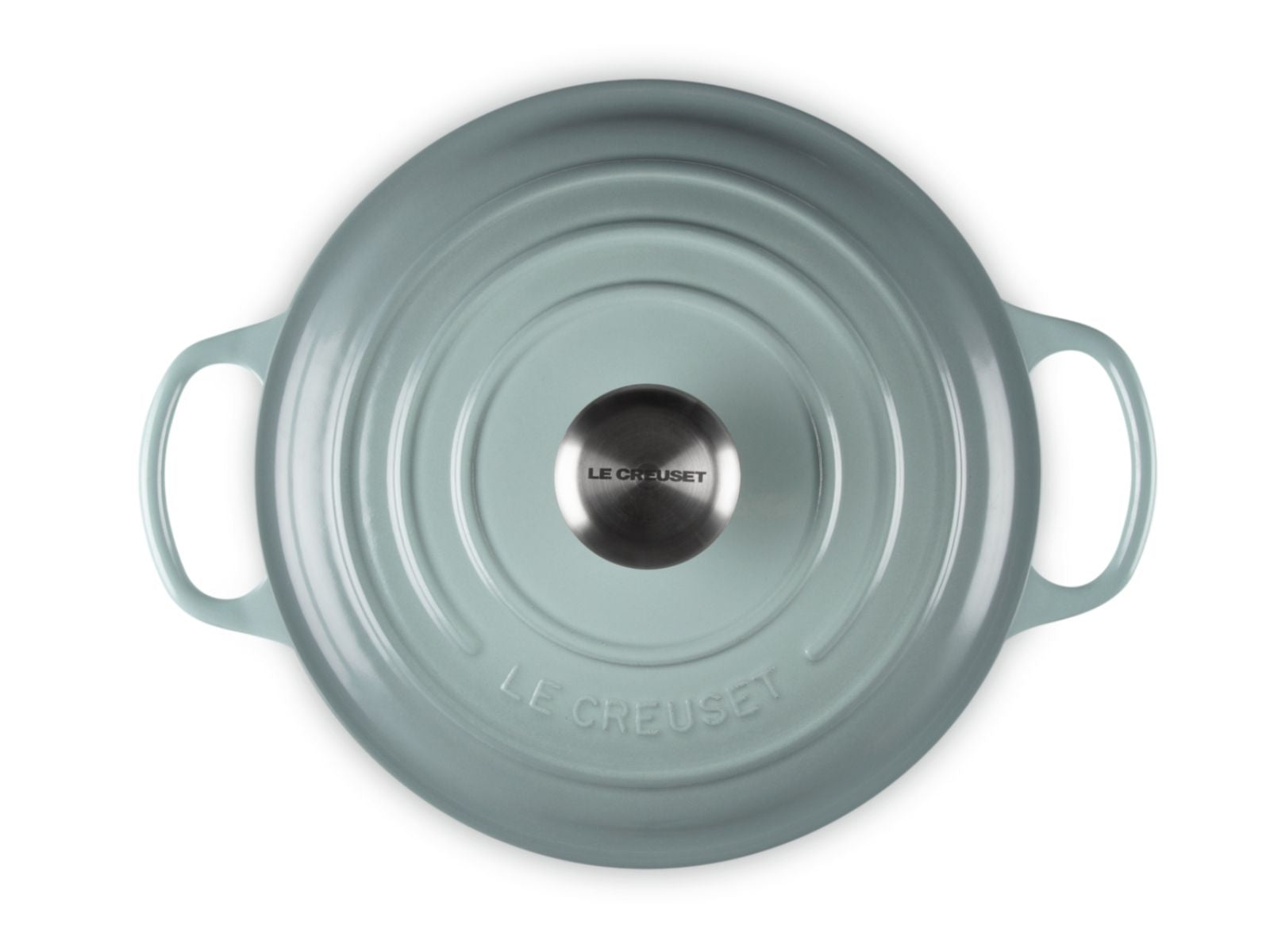 Le Creuset Sauteuse Signature rund sea salt 24cm - Produktbild 5