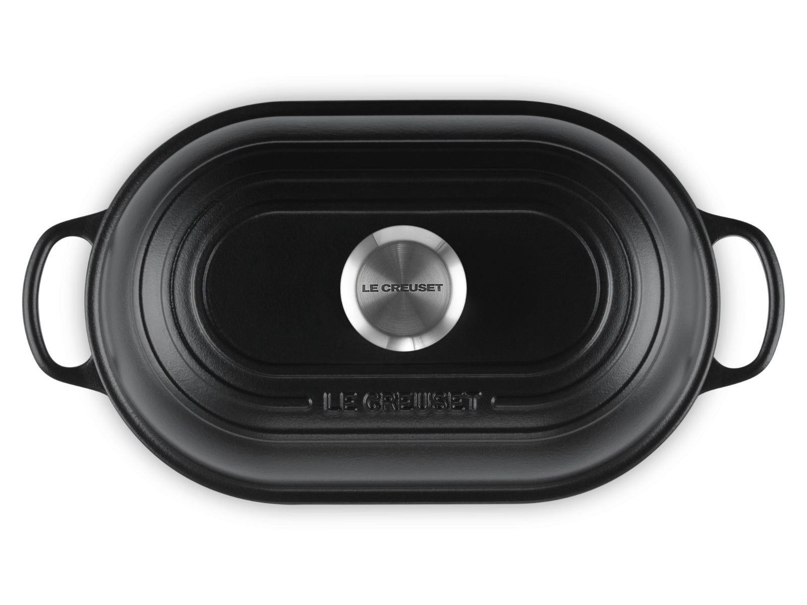 Le Creuset Brot Bräter Signature oval schwarz matt 29cm - Produktbild 4