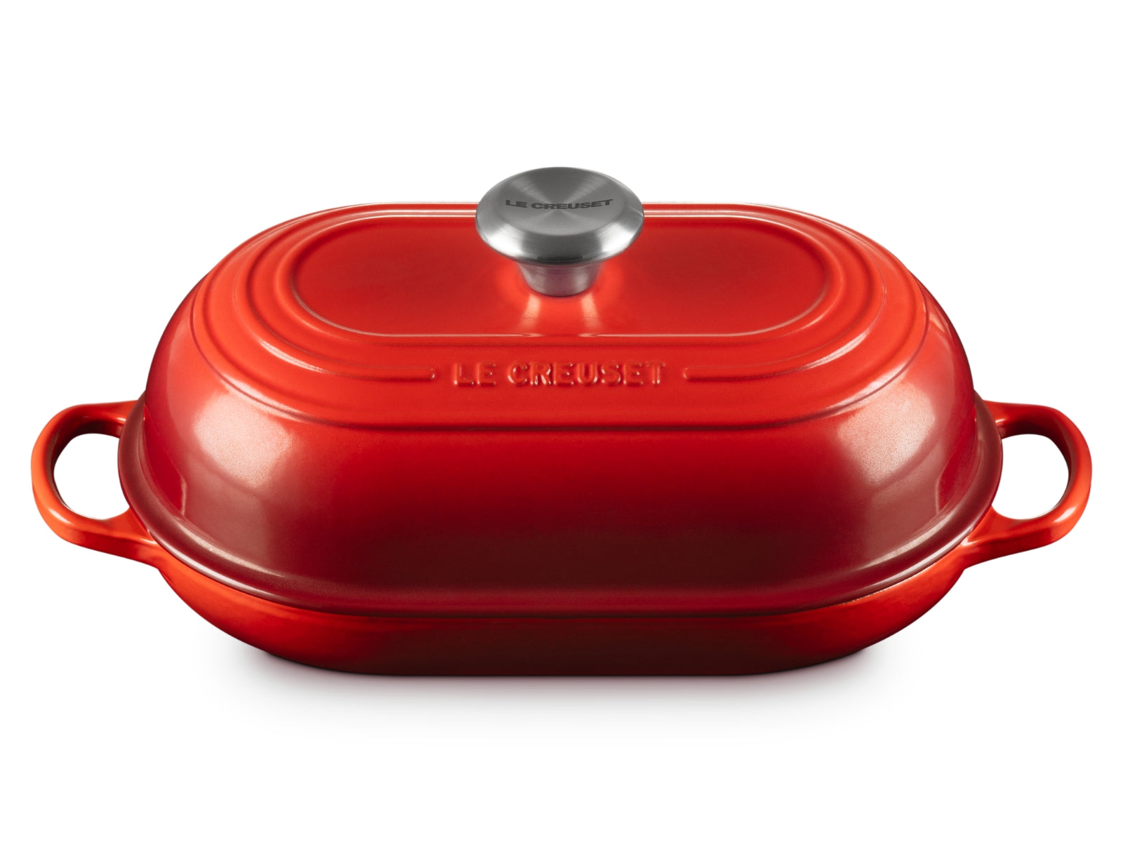 Le Creuset Brot Bräter Signature oval kirschrot 29cm - Produktbild 3