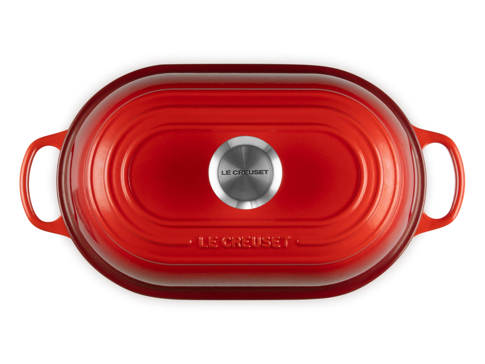 Le Creuset Brot Bräter Signature oval kirschrot 29cm - Produktbild 4