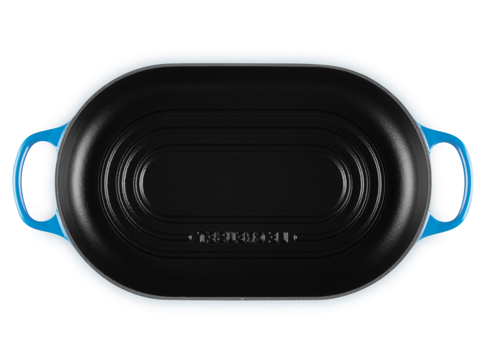 Le Creuset Brot Bräter Signature oval azure 29cm - Produktbild 5