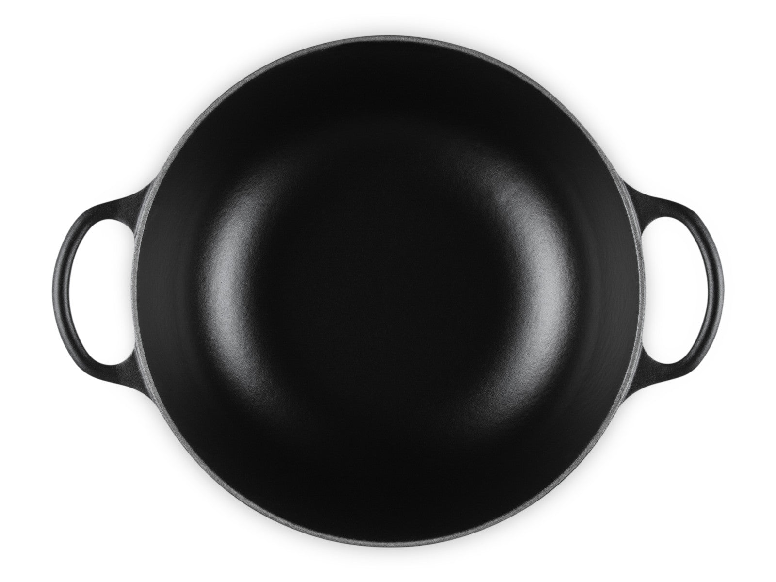 Le Creuset Stew Pot Signature rund schwarz matt 26cm Freisteller 4