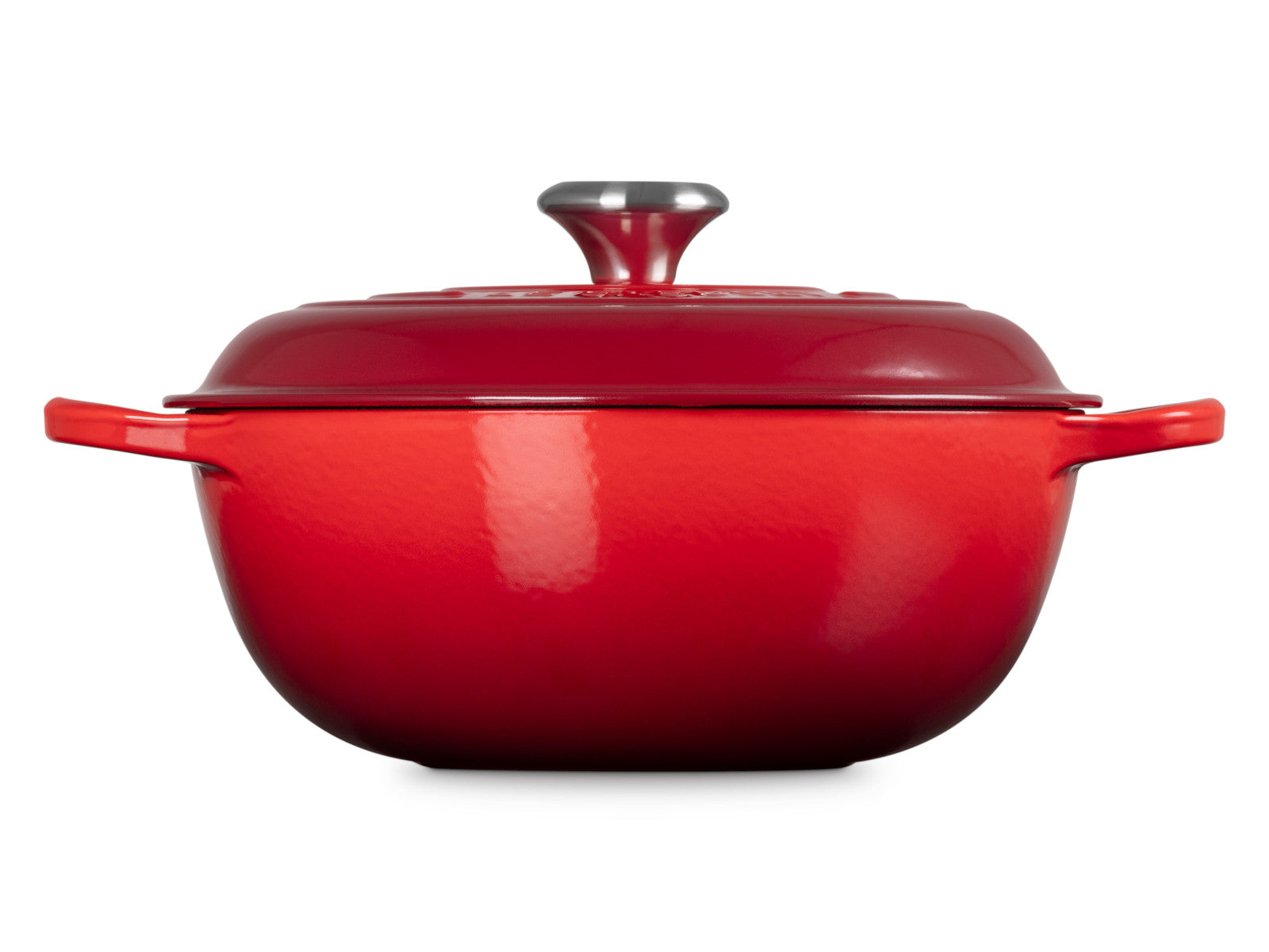 Le Creuset Stew Pot Signature rund kirschrot 26cm Freisteller 2 