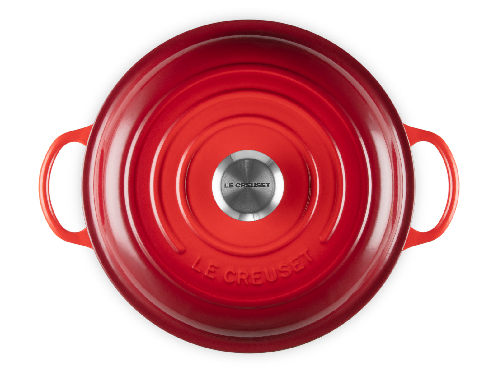 Le Creuset Stew Pot Signature rund kirschrot 26cm Freisteller 4