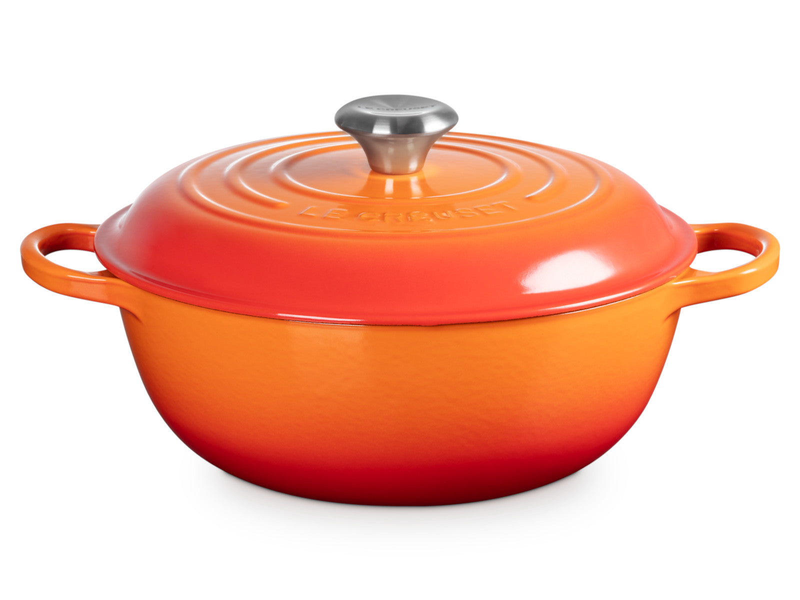 Le Creuset Stew Pot Signature rund ofenrot 26cm Freisteller 1