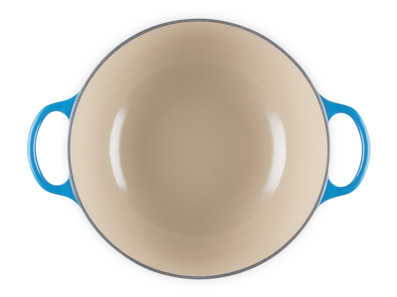 Le Creuset Stew Pot Signature rund azure 26cm Freisteller 4