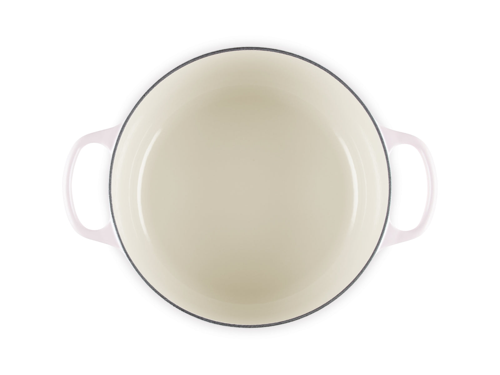Le Creuset Bräter Blume Signature rund shell pink 26cm - Produktbild 3