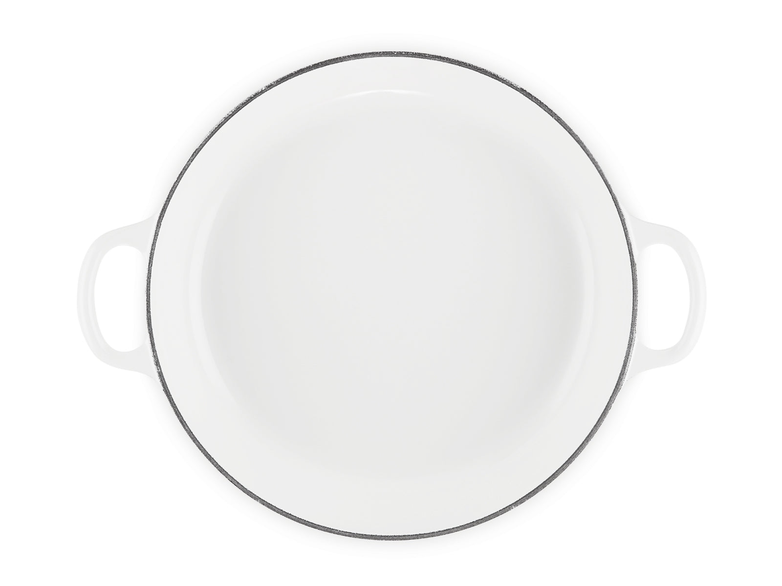 Le Creuset Signature Gourmet-Profitopf Blume weiß 26cm - Produktbild 5