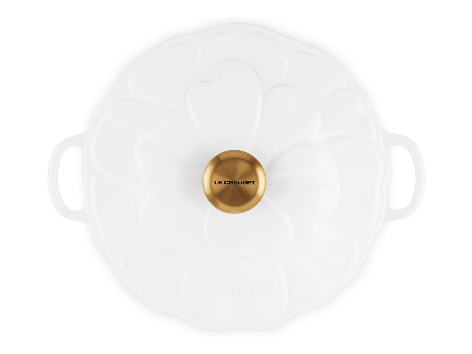 Le Creuset Signature Gourmet-Profitopf Blume weiß 26cm - Produktbild 4